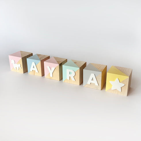 Personalised Wooden Blocks